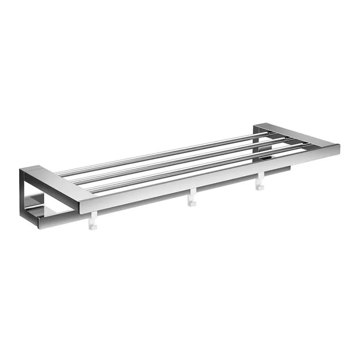 Emco Loft Полка для полотенец с п/держателем и 3 крючками, 600mm, цвет хром
Emco Loft Полка для полотенец с п/держателем и 3 крючками, 600mm, цвет хром
