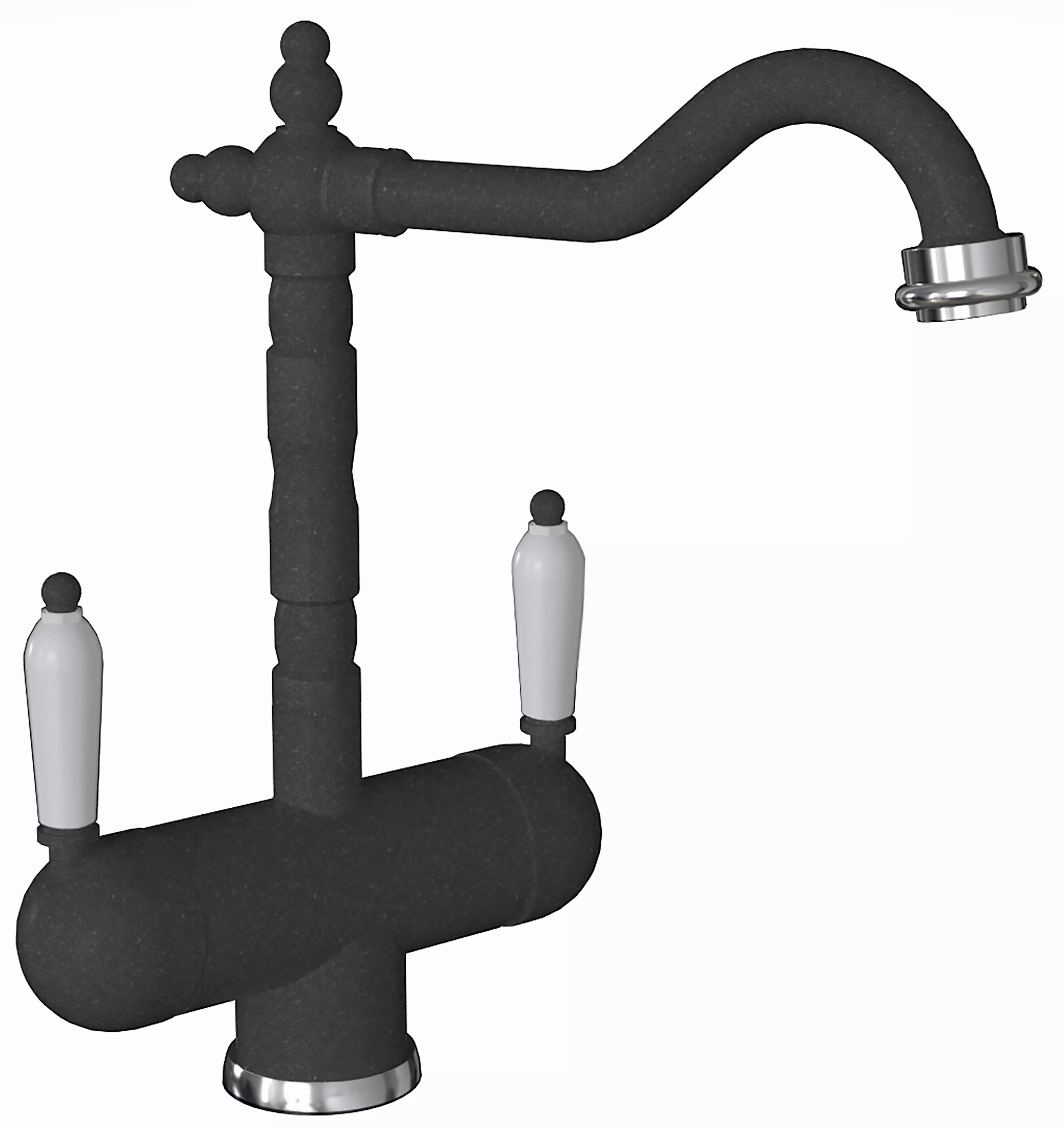 Смеситель для кухни Florentina Ария FL черный матовый
Смеситель для кухни Florentina Ария FL черный матовый