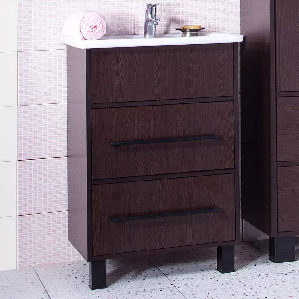 Тумба с раковиной Бриклаер Чили 60 венге С
Тумба с раковиной Бриклаер Чили 60 венге С