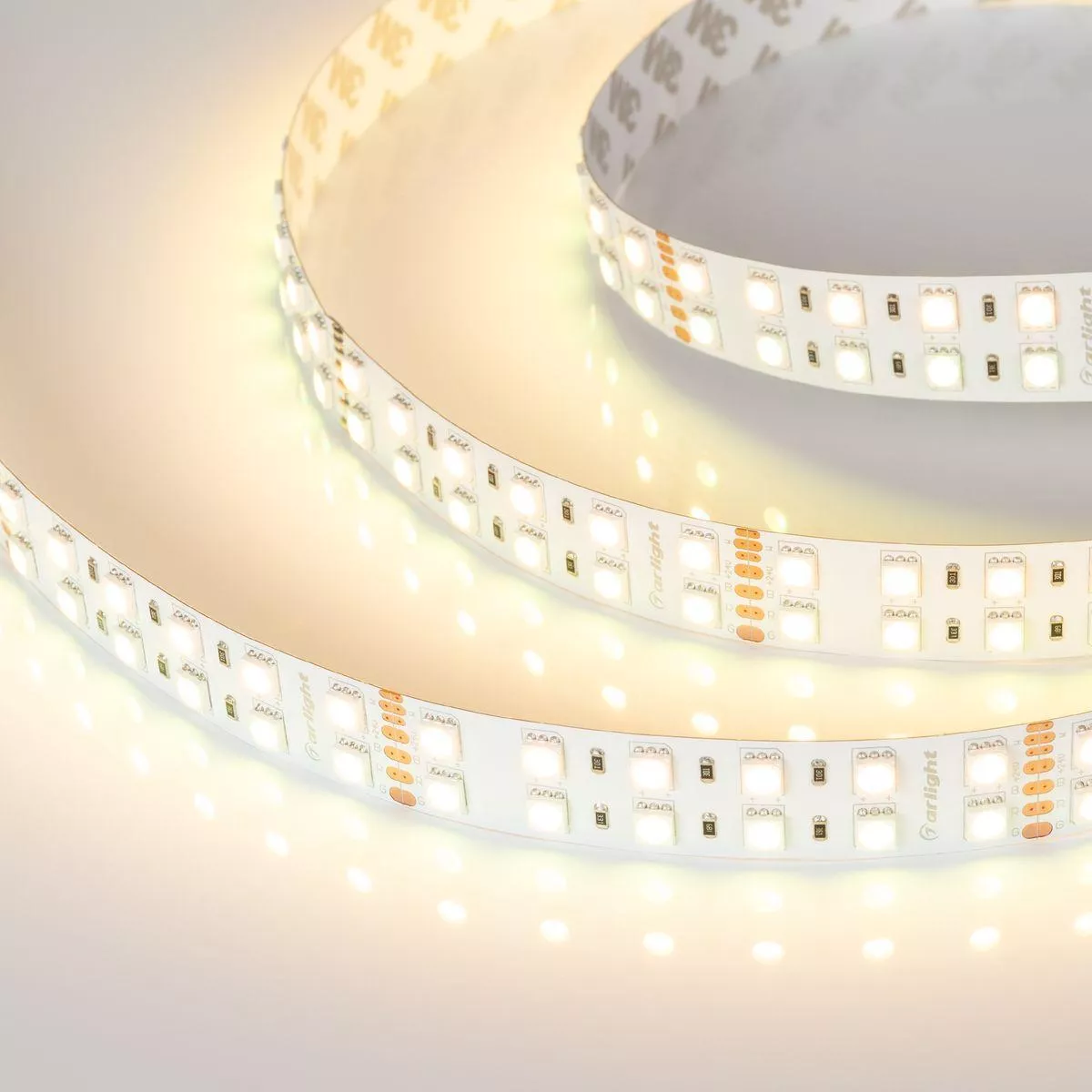 Светодиодная лента Arlight 32W/m 144Led/m 5060SMD разноцветный/теплый белый 5M RT-B144-19mm 24V RGBW-Warm 012327(3)
Светодиодная лента Arlight 32W/m 144Led/m 5060SMD разноцветный/теплый белый 5M RT-B144-19mm 24V RGBW-Warm 012327(3)