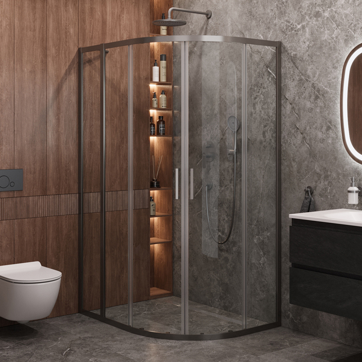 Душевой уголок Cezares Molveno RH 2 110+90 C GM IV 110х90 см, профиль оружейная сталь, стекло прозрачное
Душевой уголок Cezares Molveno RH 2 110+90 C GM IV 110х90 см, профиль оружейная сталь, стекло прозрачное