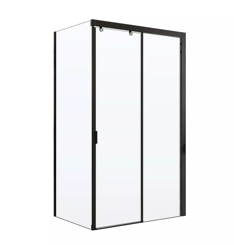 Душевой уголок Cerutti SPA Marbella 120x80 R профиль черный, стекло прозрачное 
Душевой уголок Cerutti SPA Marbella 120x80 R профиль черный, стекло прозрачное