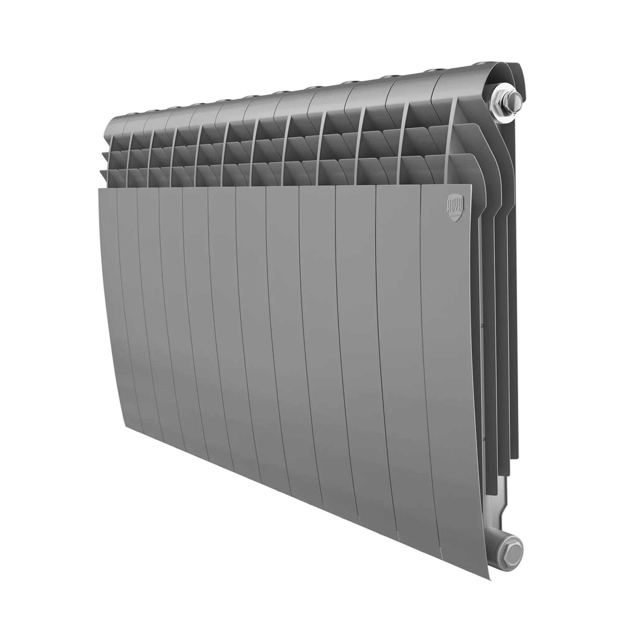 Радиатор биметаллический Royal Thermo BILINER B 500 Серебристый - 12 секц.
Радиатор биметаллический Royal Thermo BILINER B 500 Серебристый - 12 секц.