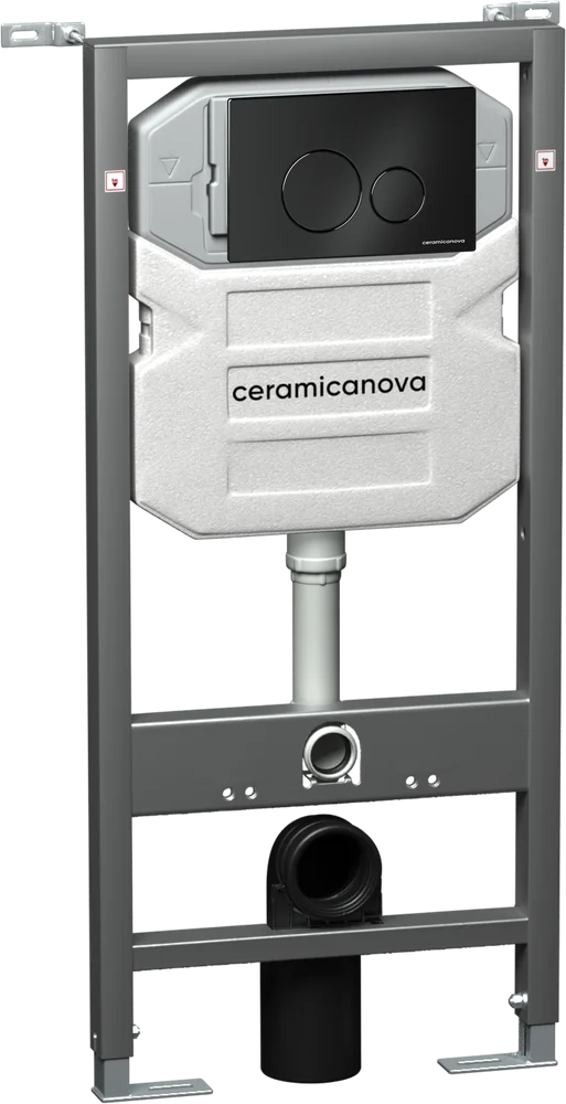 Система инсталляции для унитазов Ceramicanova Envision Round CN1001B кнопка черная матовая
Система инсталляции для унитазов Ceramicanova Envision Round CN1001B кнопка черная матовая