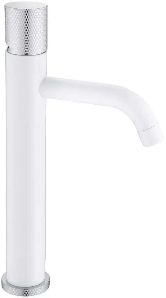 Смеситель для раковины высокий Boheme Stick c ручкой Touch, белый матовый, хром
Смеситель для раковины высокий Boheme Stick c ручкой Touch, белый матовый, хром