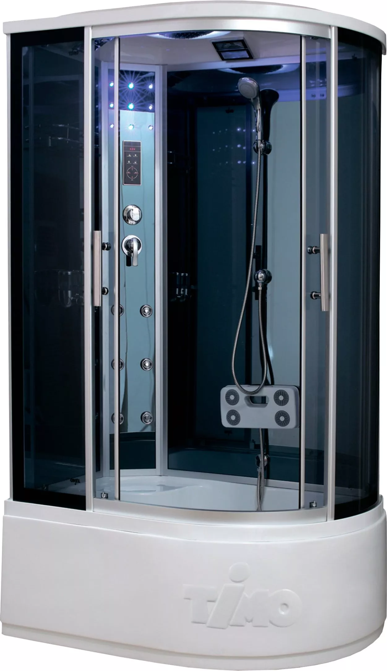 Душевая кабина Timo Standart 120x85 левая хром, стекло тонированное, с гидромассажем
Душевая кабина Timo Standart 120x85 левая хром, стекло тонированное, с гидромассажем