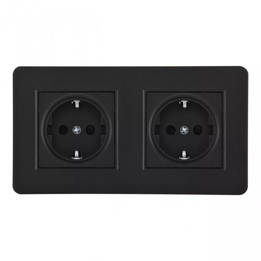 Розетка Arte Milano SET16-2-40-1x2 black
Розетка Arte Milano SET16-2-40-1x2 black