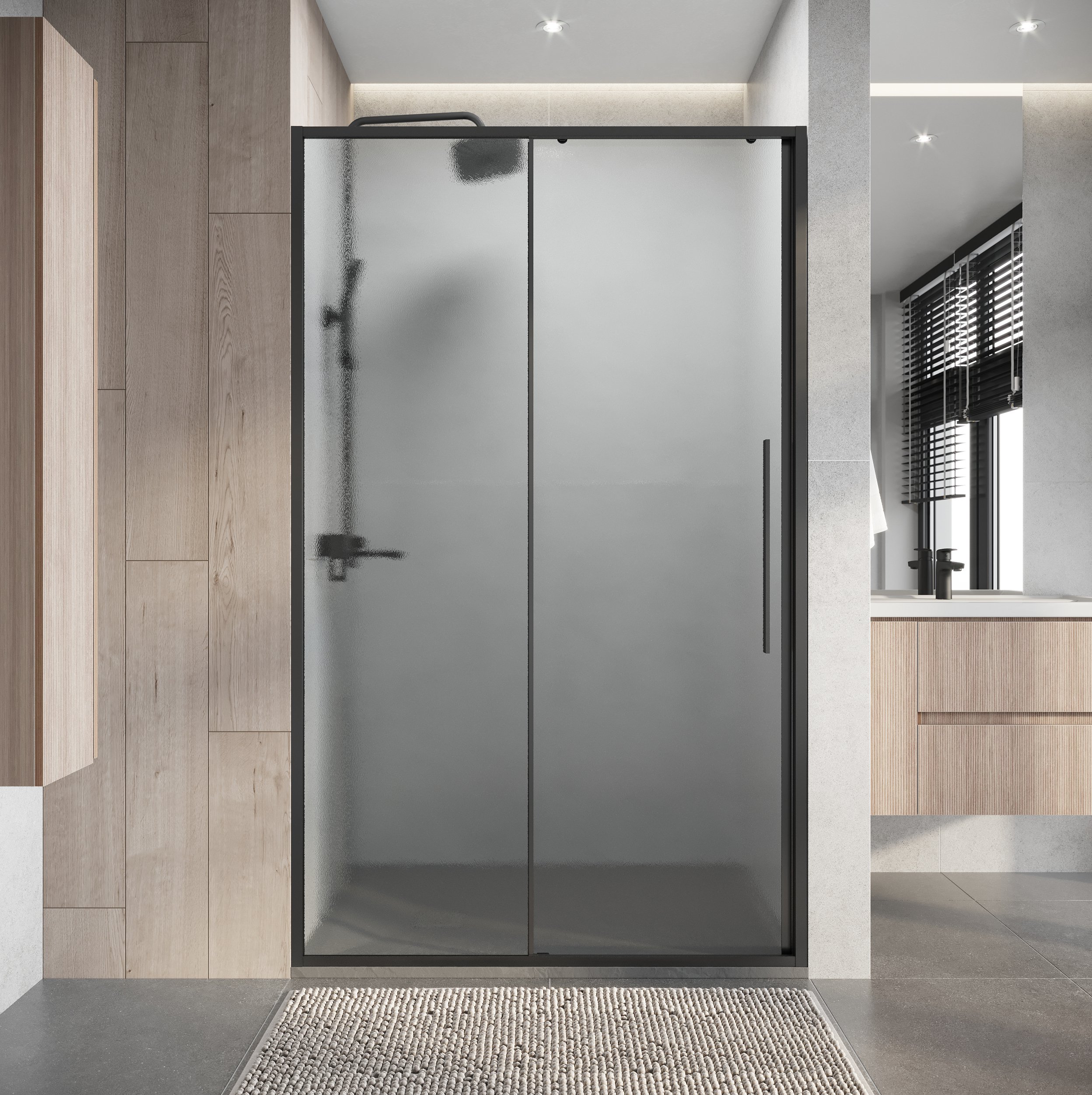 Душевая дверь в нишу Niagara Nova NG-34-L11CHGR 110 см, профиль матовый графит, стекло шиншилла
Душевая дверь в нишу Niagara Nova NG-34-L11CHGR 110 см, профиль матовый графит, стекло шиншилла