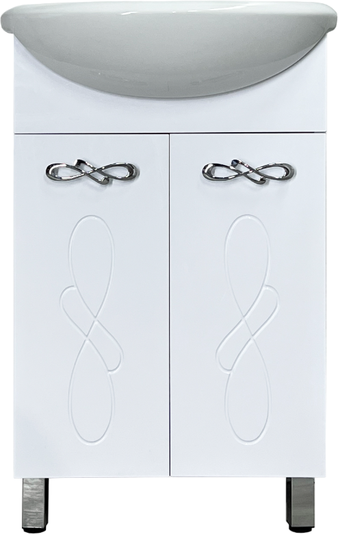 Тумба с раковиной Style Line Венеция 55 белая, раковина Rosa Уют 55
Тумба с раковиной Style Line Венеция 55 белая, раковина Rosa Уют 55