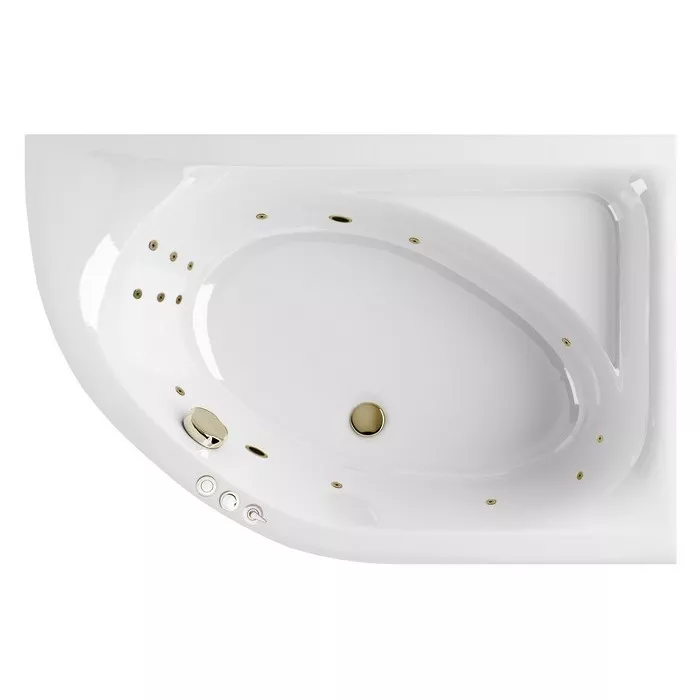 Ванна акриловая Excellent Aquaria Smart 150x100 R с гидромассажем белый - бронза
Ванна акриловая Excellent Aquaria Smart 150x100 R с гидромассажем белый - бронза
