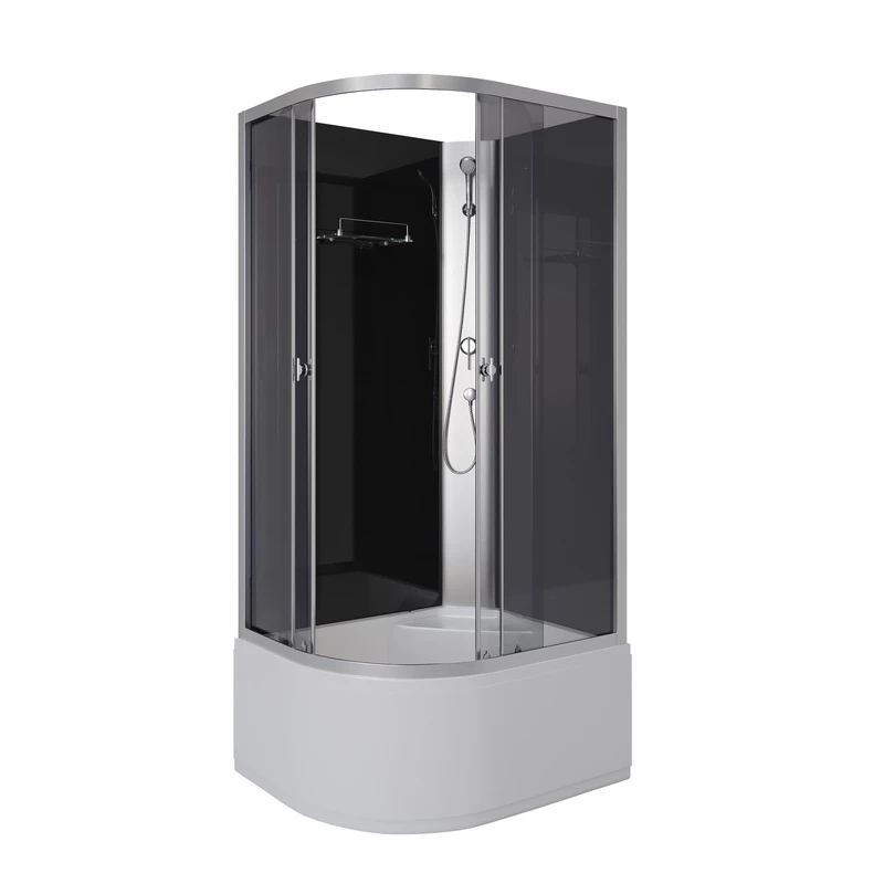 Душевая кабина Niagara Eco 110х80 R без крыши профиль хром стекло тонированное
Душевая кабина Niagara Eco 110х80 R без крыши профиль хром стекло тонированное