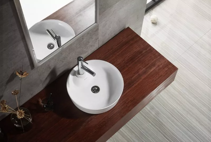 BRAVAT Affability C22239W-1-ENG Раковина накладная, цвет белый, форма: круглая, размеры: диаметр вн
BRAVAT Affability C22239W-1-ENG Раковина накладная, цвет белый, форма: круглая, размеры: диаметр вн