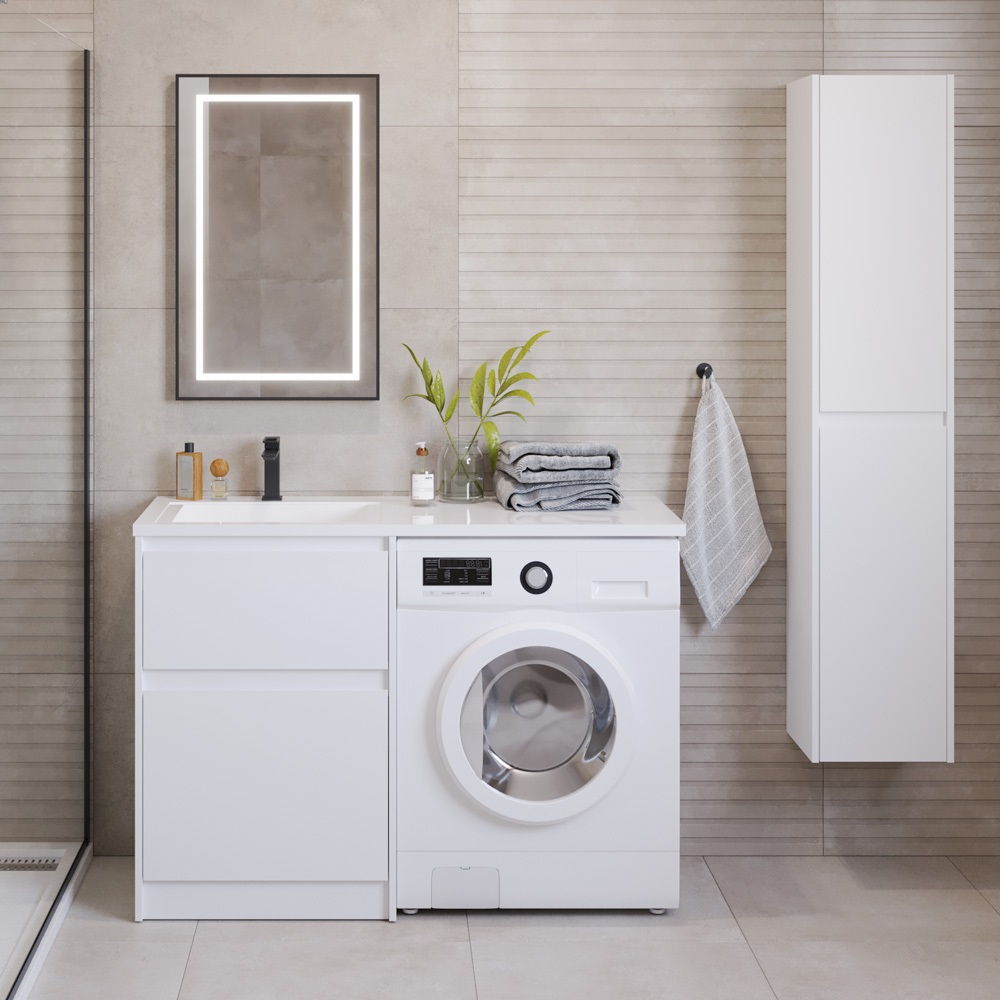 Мебель для ванной комнаты BelBagno Kraft -LVD 60 bianco opaco L
Мебель для ванной комнаты BelBagno Kraft -LVD 60 bianco opaco L