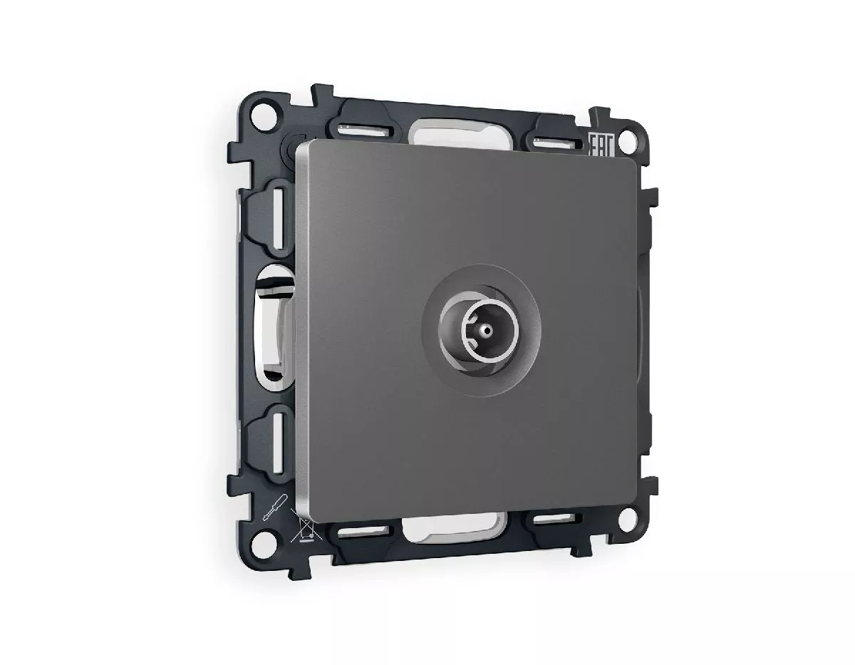 Комплект механизма TV розетки проходной 5-1000 MHz 4dB Ambrella Volt Alfa MA663030
Комплект механизма TV розетки проходной 5-1000 MHz 4dB Ambrella Volt Alfa MA663030
