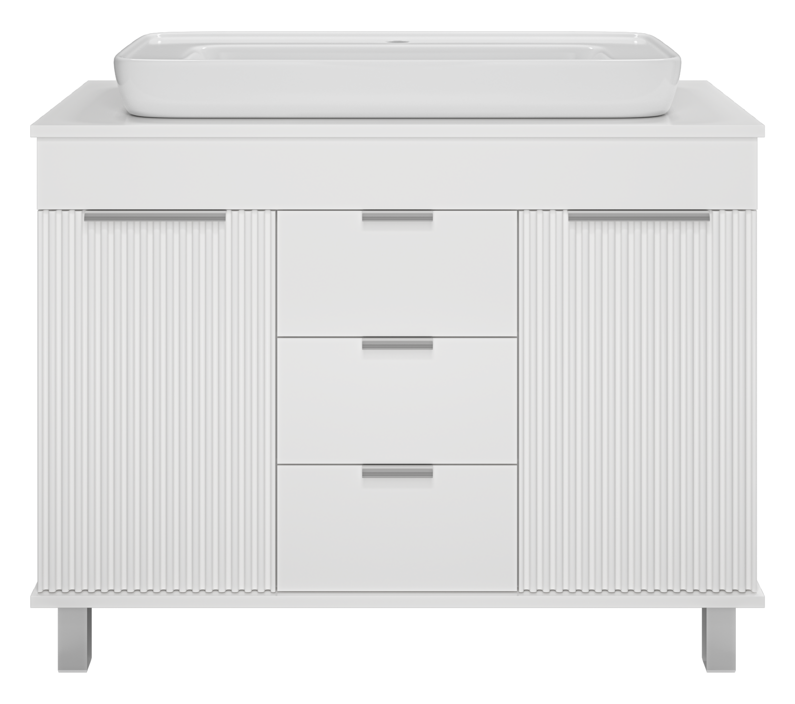 Тумба с раковиной Brevita Enfida 100 напольная белый матовый
Тумба с раковиной Brevita Enfida 100 напольная белый матовый