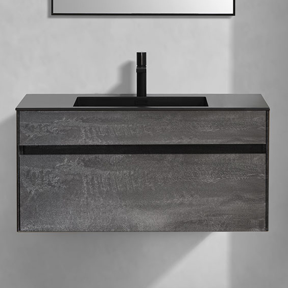 Тумба с раковиной Vincea Chiara 100, камень, с черной раковиной
Тумба с раковиной Vincea Chiara 100, камень, с черной раковиной