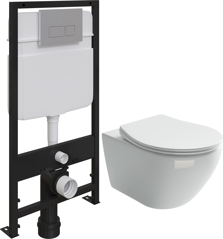Комплект Унитаз подвесной Ceramica Nova Pearl CN8001 с микролифтом + Система инсталляции для унитазов EWRIKA ProLT 0026-2020 + Кнопка смыва EWRIKA 0040 хром матовый
Комплект Унитаз подвесной Ceramica Nova Pearl CN8001 с микролифтом + Система инсталляции для унитазов EWRIKA ProLT 0026-2020 + Кнопка смыва EWRIKA 0040 хром матовый