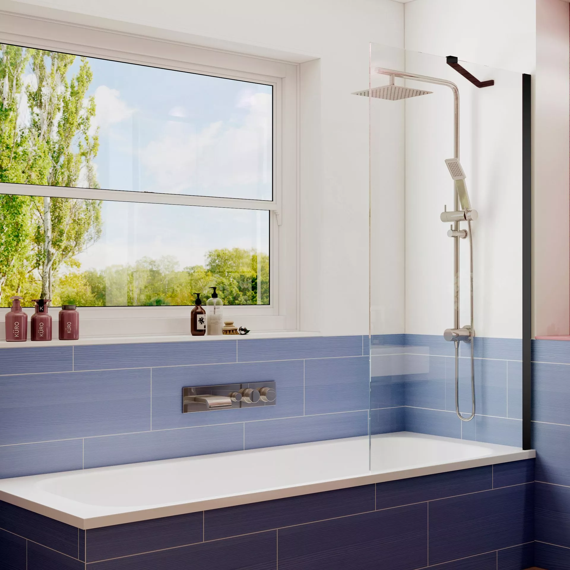 Шторка на ванну Ambassador Bath Screens 16041207 80х140, профиль черный
Шторка на ванну Ambassador Bath Screens 16041207 80х140, профиль черный