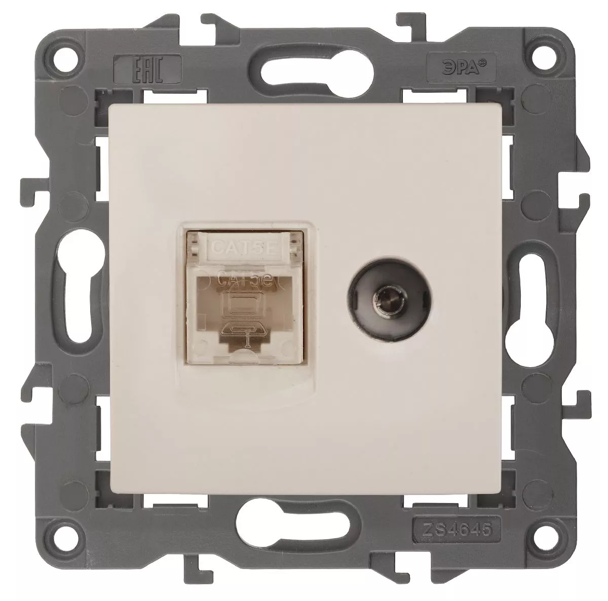 Розетка RJ45+TV Эра 14-3110-02 Б0034315
Розетка RJ45+TV Эра 14-3110-02 Б0034315