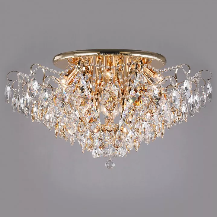 Потолочная люстра Eurosvet Crystal 10081/12 золото/прозрачный хрусталь Strotskis
Потолочная люстра Eurosvet Crystal 10081/12 золото/прозрачный хрусталь Strotskis