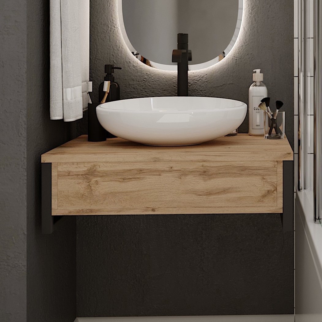 Тумба под раковину без столешницы 1MarKa Grunge Loft 80 дуб вотан
Тумба под раковину без столешницы 1MarKa Grunge Loft 80 дуб вотан