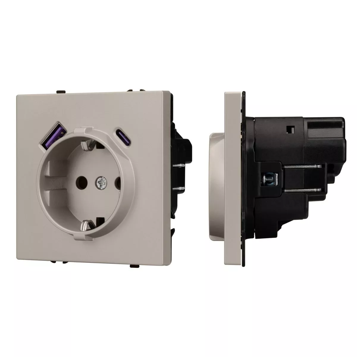 Механизм розетки с USB зарядкой Arlight SCT-NOBE-MUAC-SFPL-CA (230V, 16A) 059444
Механизм розетки с USB зарядкой Arlight SCT-NOBE-MUAC-SFPL-CA (230V, 16A) 059444