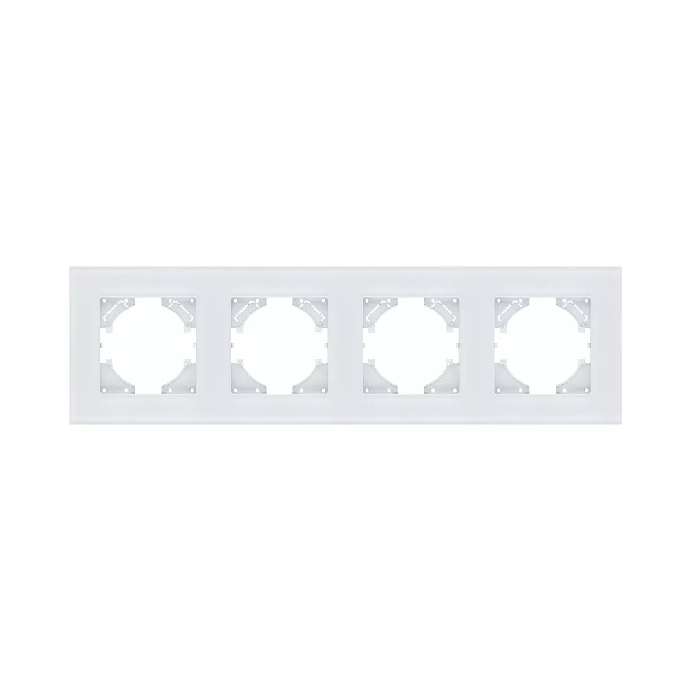 Рамка 4-постовая, стекло белый Kollinger Reflex MG RM4WH
Рамка 4-постовая, стекло белый Kollinger Reflex MG RM4WH