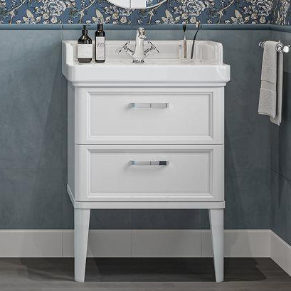 Тумба под раковину без столешницы KERAMA MARAZZI Pompei M 60 белая, с 2 ящиками
Тумба под раковину без столешницы KERAMA MARAZZI Pompei M 60 белая, с 2 ящиками