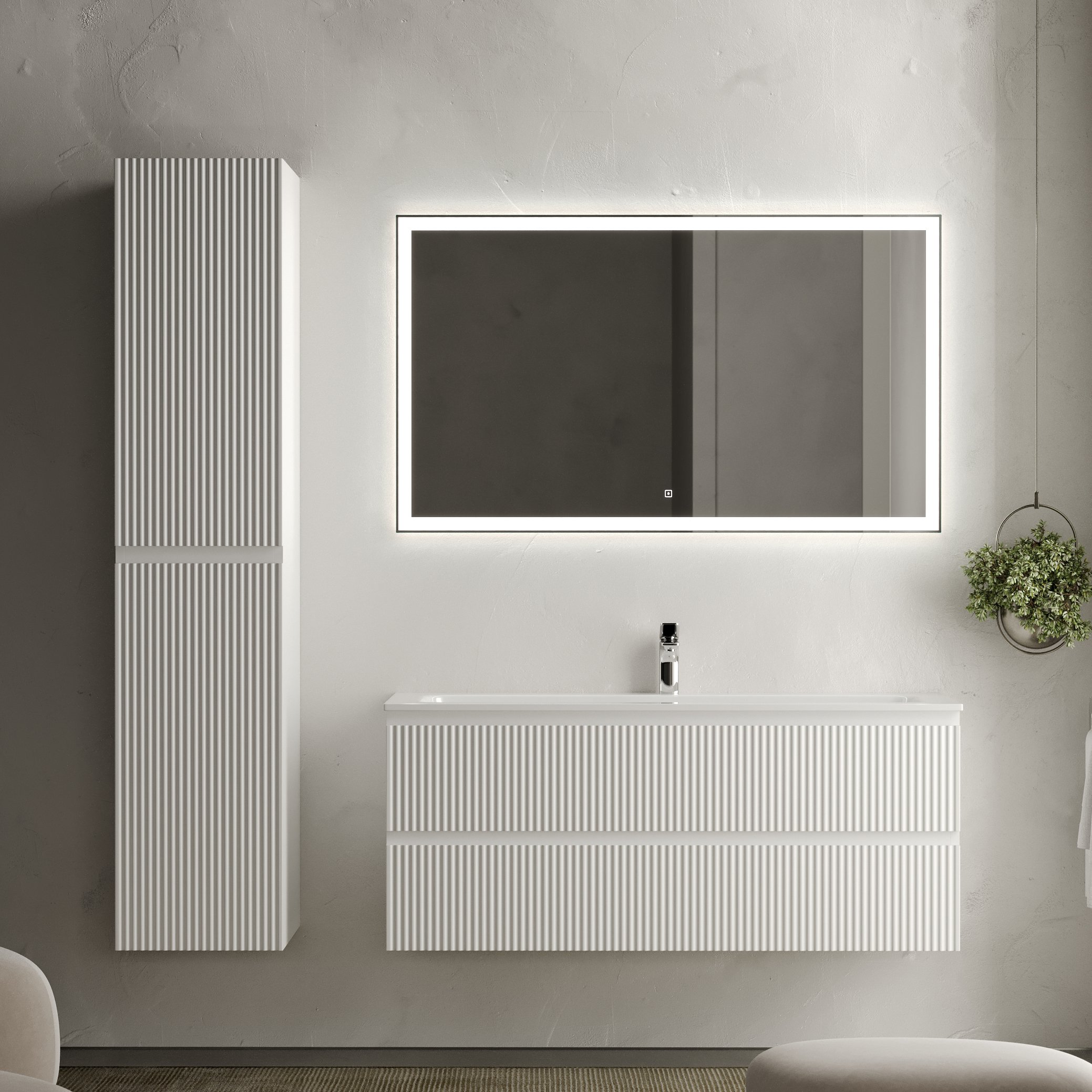 Мебель для ванной комнаты Sancos Snob R 120 см, bianco, раковина CN7017
Мебель для ванной комнаты Sancos Snob R 120 см, bianco, раковина CN7017