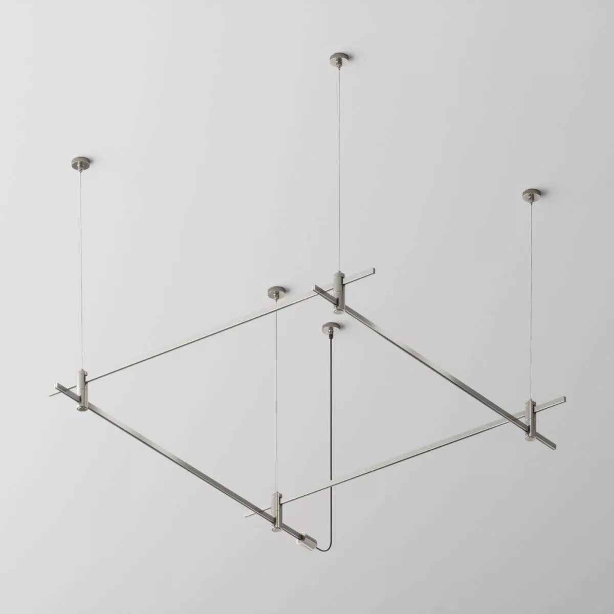 Основание квадратное двухуровневое на тросовых подвесах Hang для трековых светильников Maytoni Technical Flarity TFC-Flar-H08-PT
Основание квадратное двухуровневое на тросовых подвесах Hang для трековых светильников Maytoni Technical Flarity TFC-Flar-H08-PT