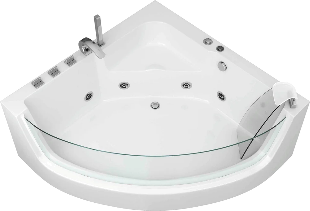 Ванна акриловая Grossman 150х150 белый с гидромассажем 
Ванна акриловая Grossman 150х150 белый с гидромассажем