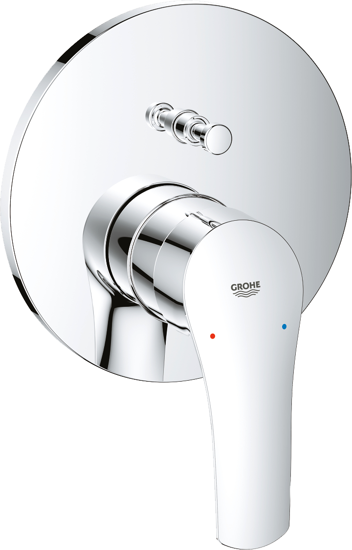 Встраиваемый смеситель для душа и ванны Grohe Eurosmart 24043003, хром
Встраиваемый смеситель для душа и ванны Grohe Eurosmart 24043003, хром