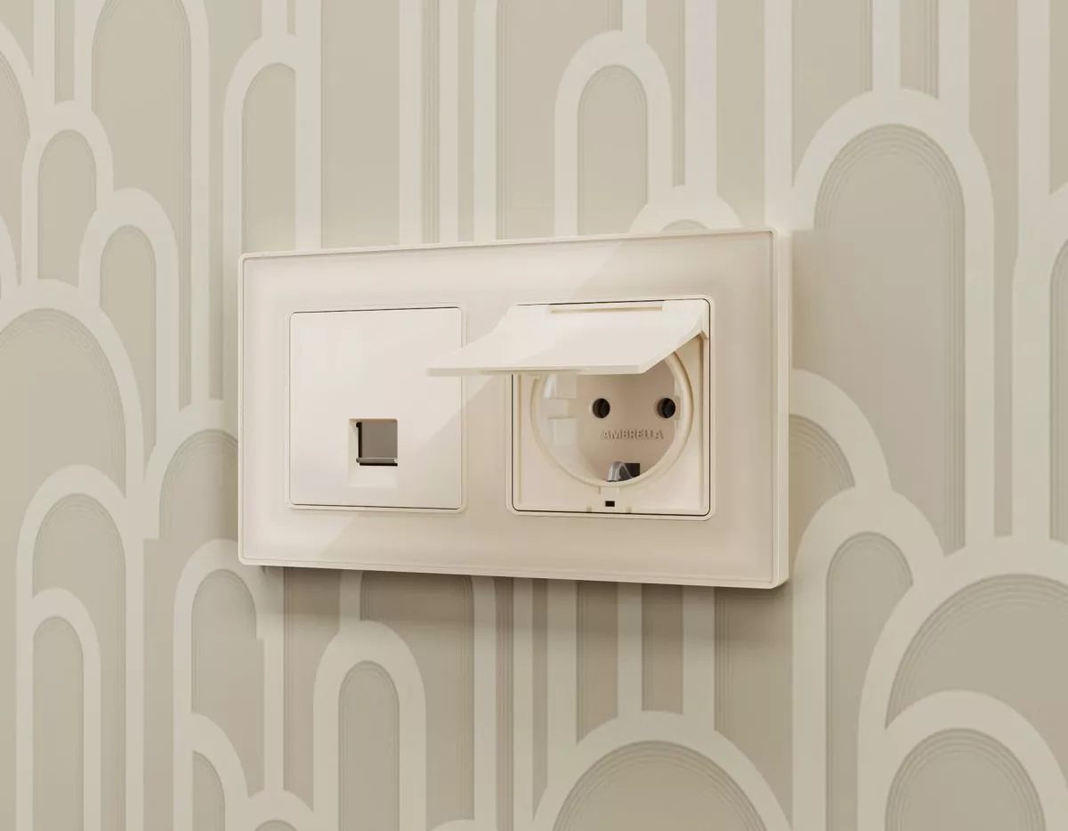 Комплект механизма компьютерной розетки RJ-45 экранированной с автоматической защитной шторкой Alfa Бежевый глянец Quant Ambrella Volt MA312005 (AP3120, VM185)
Комплект механизма компьютерной розетки RJ-45 экранированной с автоматической защитной шторкой Alfa Бежевый глянец Quant Ambrella Volt MA312005 (AP3120, VM185)