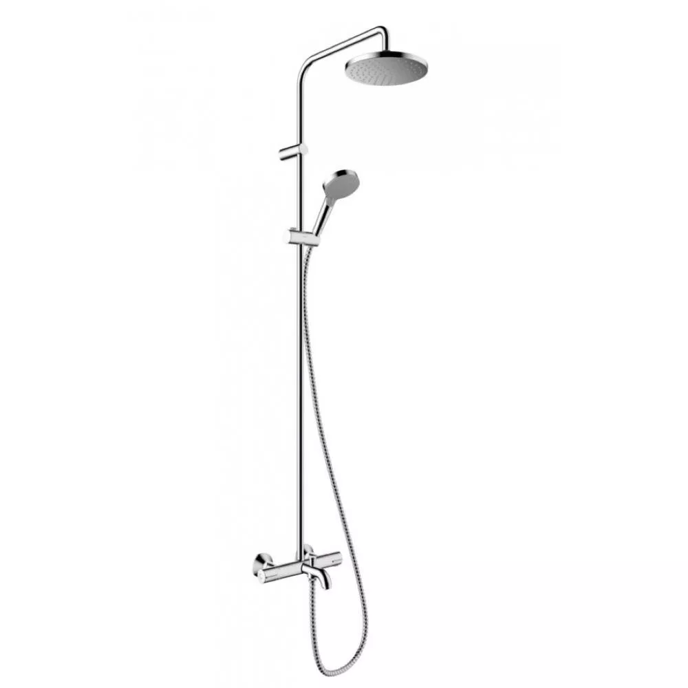 Душевая стойка Hansgrohe Vernis Blend Showerpipe 200 1jet EcoSmart 26079000 
Душевая стойка Hansgrohe Vernis Blend Showerpipe 200 1jet EcoSmart 26079000
