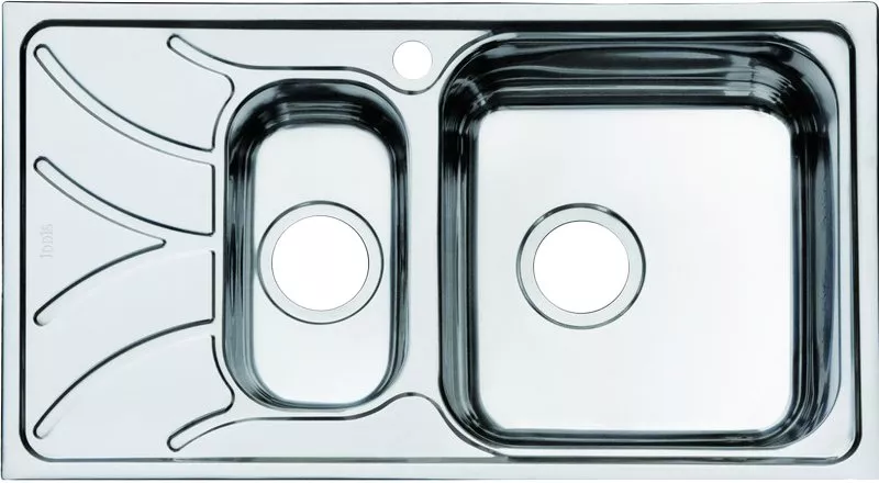 Мойка, нержавеющая сталь, полированная, 1 1/2, чаша справа, 780*440, Arro S, IDDIS, ARR78PZi77
Мойка, нержавеющая сталь, полированная, 1 1/2, чаша справа, 780*440, Arro S, IDDIS, ARR78PZi77