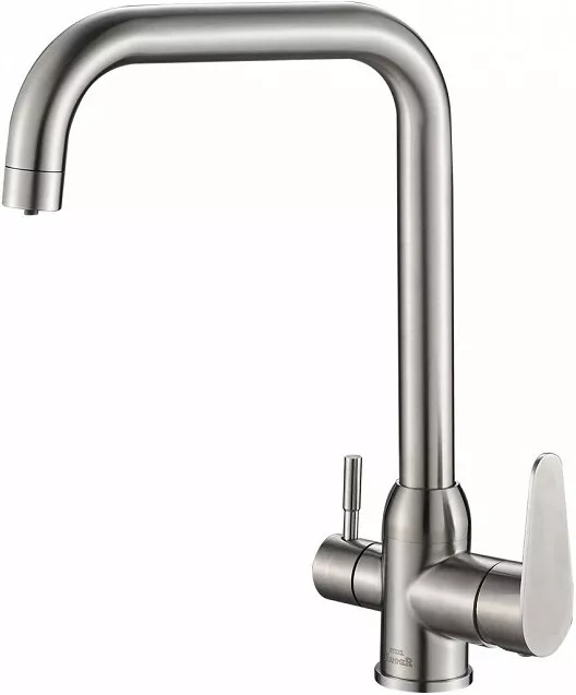 Смеситель для кухни Steel Hammer SH 725 INOX с подключением к фильтру сталь матовая
Смеситель для кухни Steel Hammer SH 725 INOX с подключением к фильтру сталь матовая