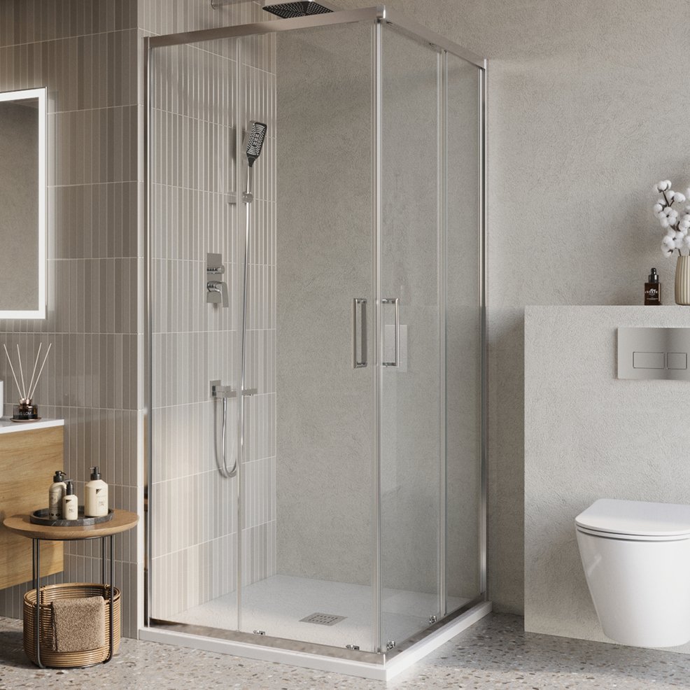 Душевой уголок BelBagno Luce A-2-100-C-Cr 100x100, профиль хром, стекло прозрачное
Душевой уголок BelBagno Luce A-2-100-C-Cr 100x100, профиль хром, стекло прозрачное