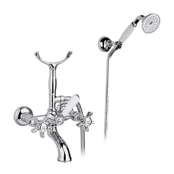 Nicolazzi 1402CR18 Смеситель для ванны с ручным душем со стены Dames Anglaises
Nicolazzi 1402CR18 Смеситель для ванны с ручным душем со стены Dames Anglaises