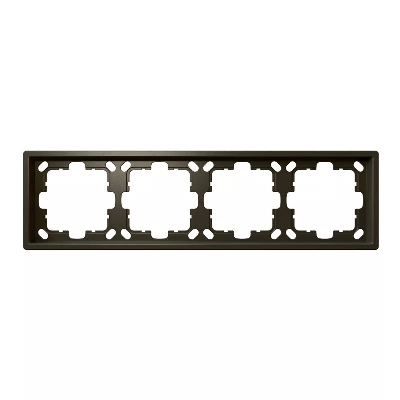 Рамка серия FD 4-постовая Jasmart FD1004BR
Рамка серия FD 4-постовая Jasmart FD1004BR
