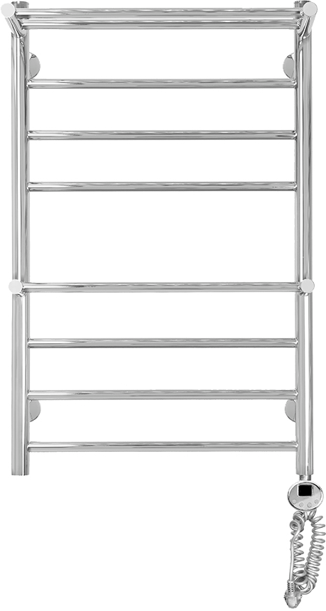 Полотенцесушитель электрический Domoterm Медея сп2 П8 50x80 ER, хром, R 
Полотенцесушитель электрический Domoterm Медея сп2 П8 50x80 ER, хром, R