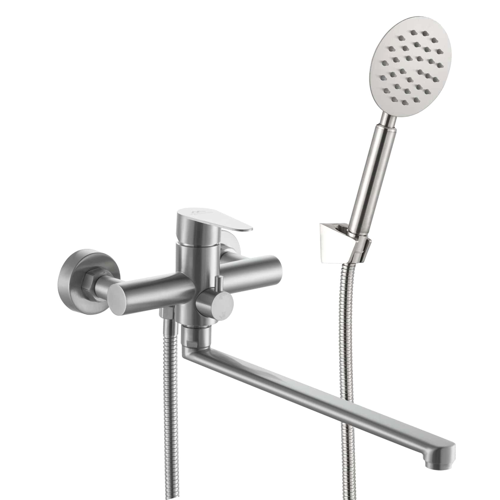 Смеситель с длинным изливом для ванны Fashun A52215N сатин
Смеситель с длинным изливом для ванны Fashun A52215N сатин