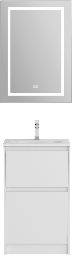 Мебель для ванной комнаты BelBagno Kraft 39 50 напольная, bianco opaco, раковина BB-8099-3-50
Мебель для ванной комнаты BelBagno Kraft 39 50 напольная, bianco opaco, раковина BB-8099-3-50