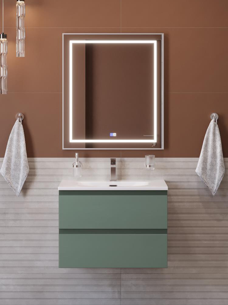 Мебель для ванной комнаты BelBagno Kraft 70 подвесная, матовая еловая, раковина bb-8099-70
Мебель для ванной комнаты BelBagno Kraft 70 подвесная, матовая еловая, раковина bb-8099-70