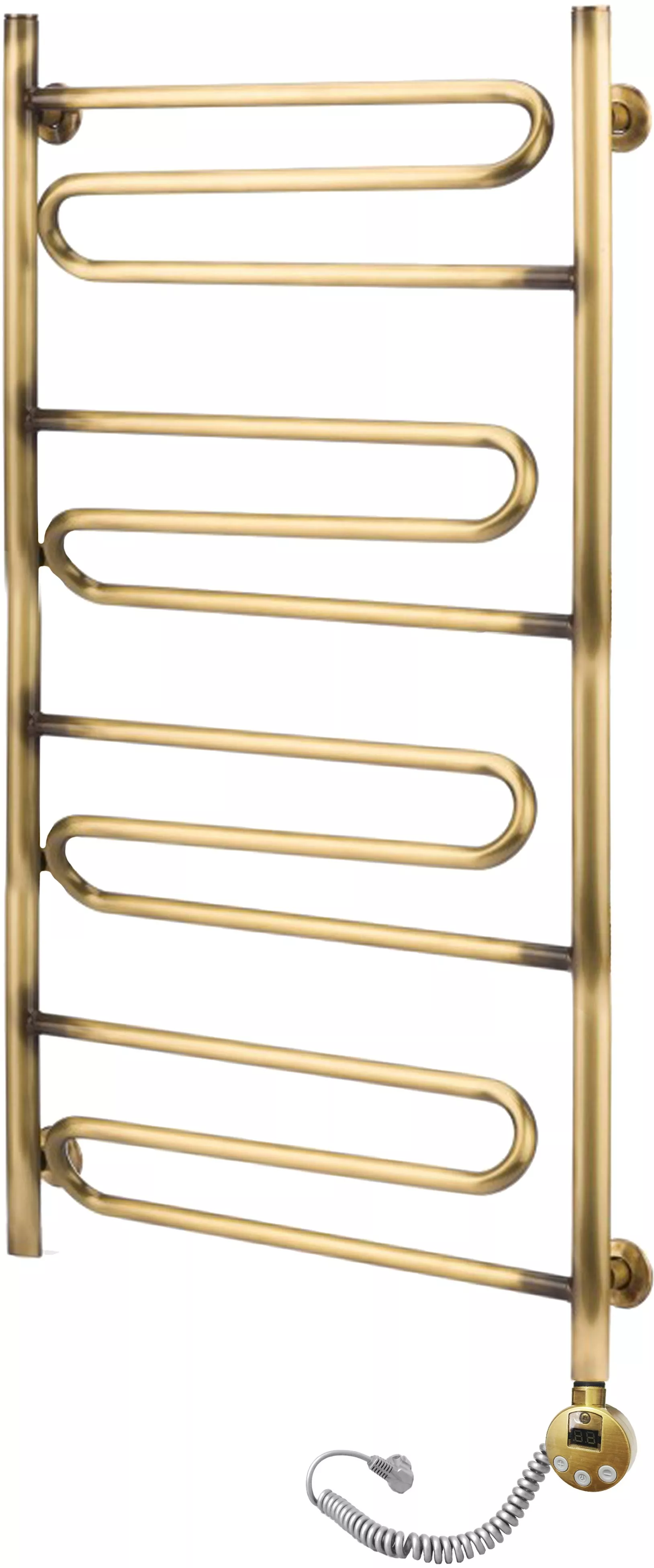 Полотенцесушитель электрический Domoterm Офелия П12 50x95, античная бронза, R
Полотенцесушитель электрический Domoterm Офелия П12 50x95, античная бронза, R