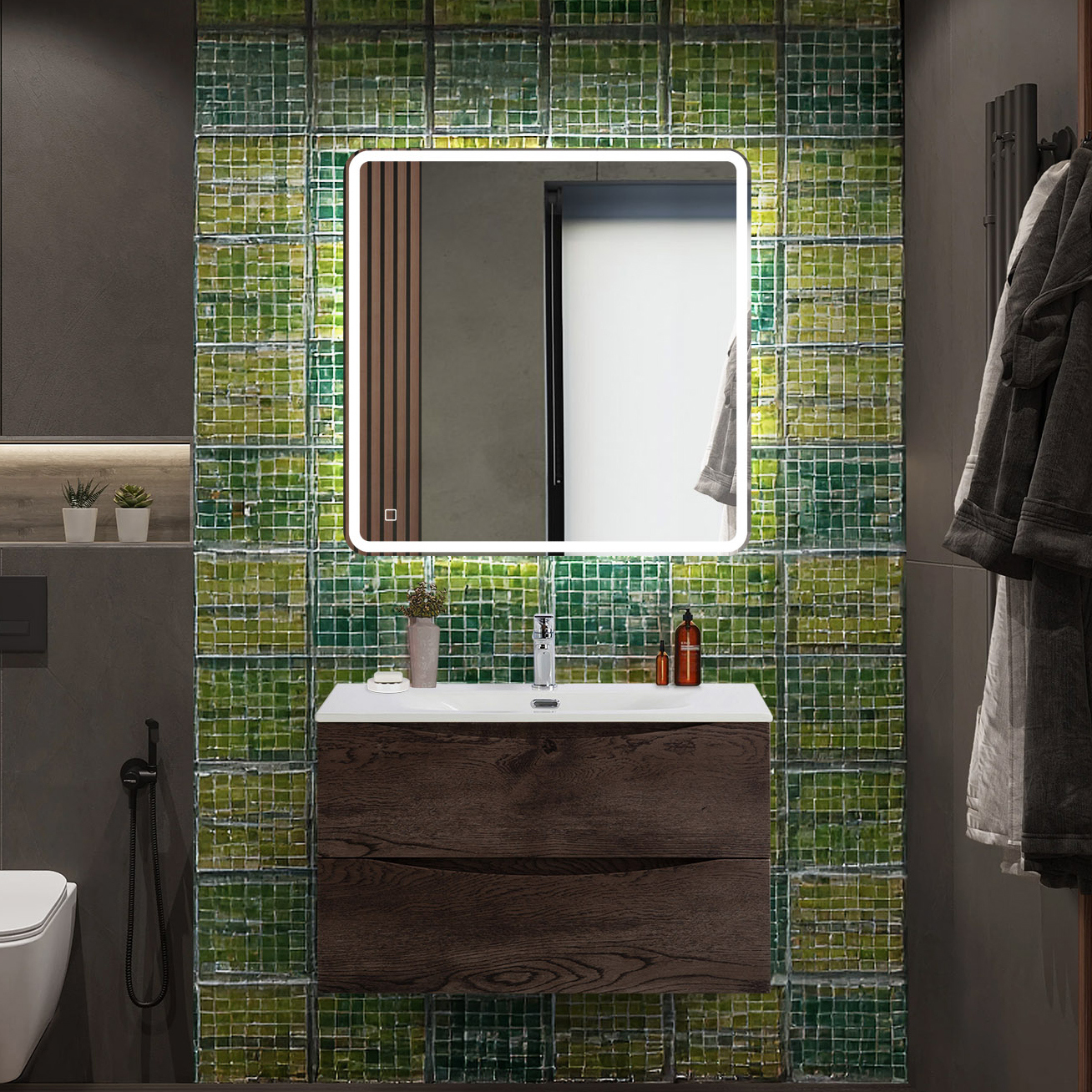 Мебель для ванной комнаты BelBagno Marino-cer-n 80 подвесная, rovere nature grigio
Мебель для ванной комнаты BelBagno Marino-cer-n 80 подвесная, rovere nature grigio