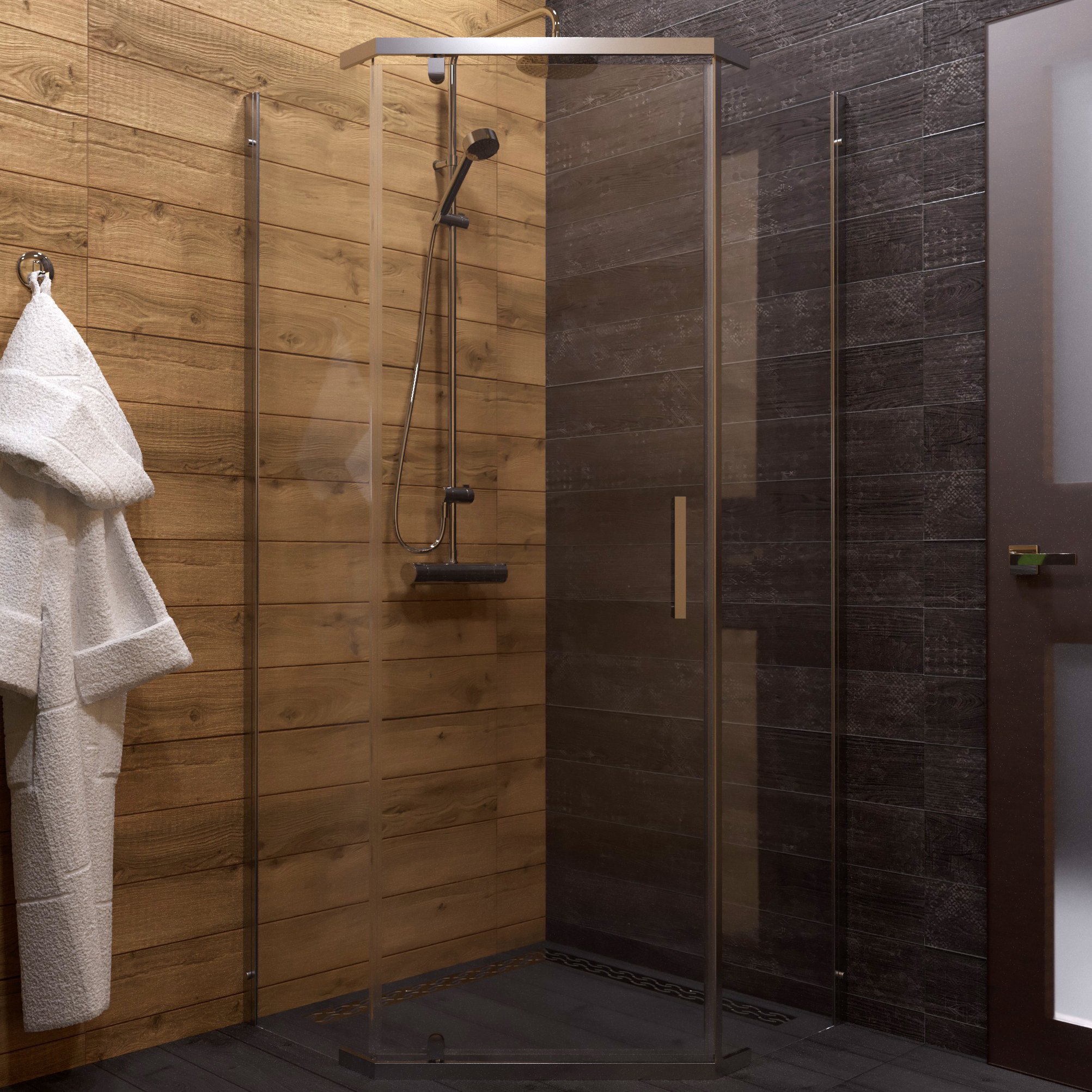 Душевой уголок Triton Дека -Хром 100х100, стекло прозрачное
Душевой уголок Triton Дека -Хром 100х100, стекло прозрачное