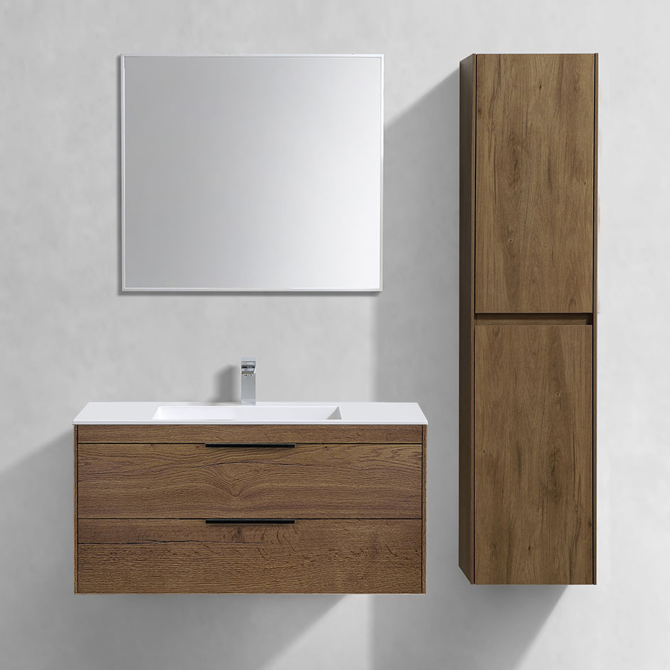 Мебель для ванной комнаты Vincea Chiara 2D 100, 2 ящика, дуб табак, с белой раковиной
Мебель для ванной комнаты Vincea Chiara 2D 100, 2 ящика, дуб табак, с белой раковиной