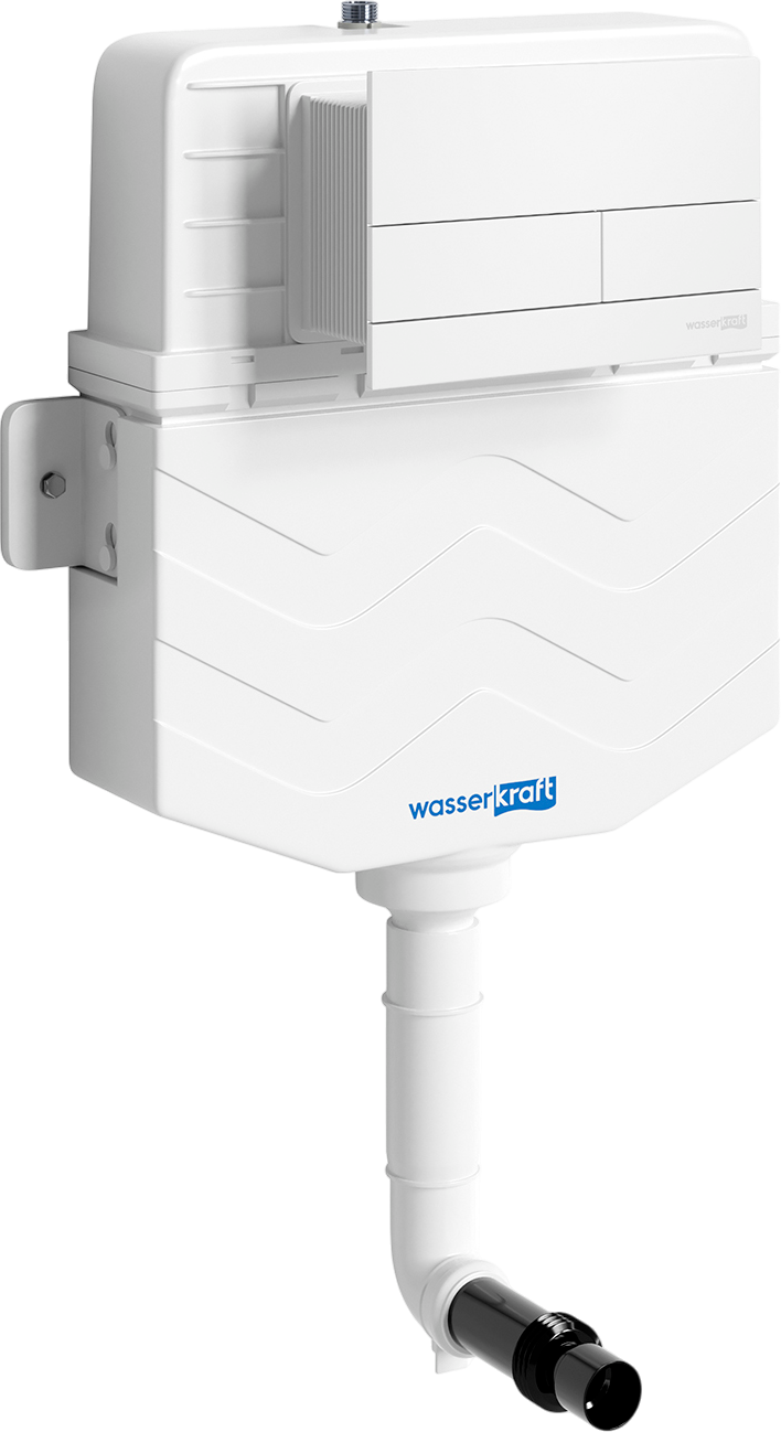 Смывной бачок скрытого монтажа Wasserkraft Aller 10TLT.031.ME.WM04 с кнопкой смыва матовой белой 
Смывной бачок скрытого монтажа Wasserkraft Aller 10TLT.031.ME.WM04 с кнопкой смыва матовой белой