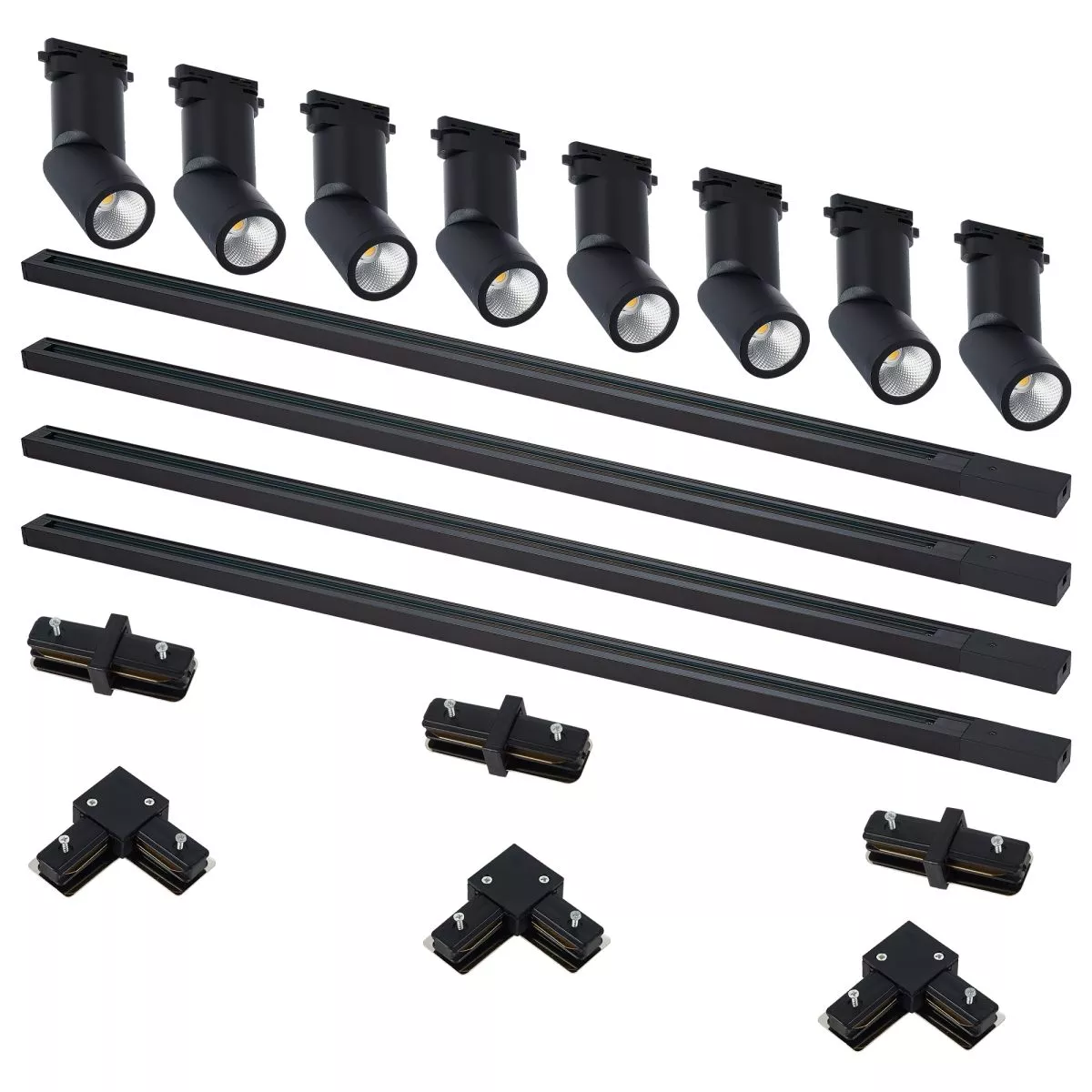 Комплект трековой однофазной системы ST Luce Base ST2650.430.08
Комплект трековой однофазной системы ST Luce Base ST2650.430.08