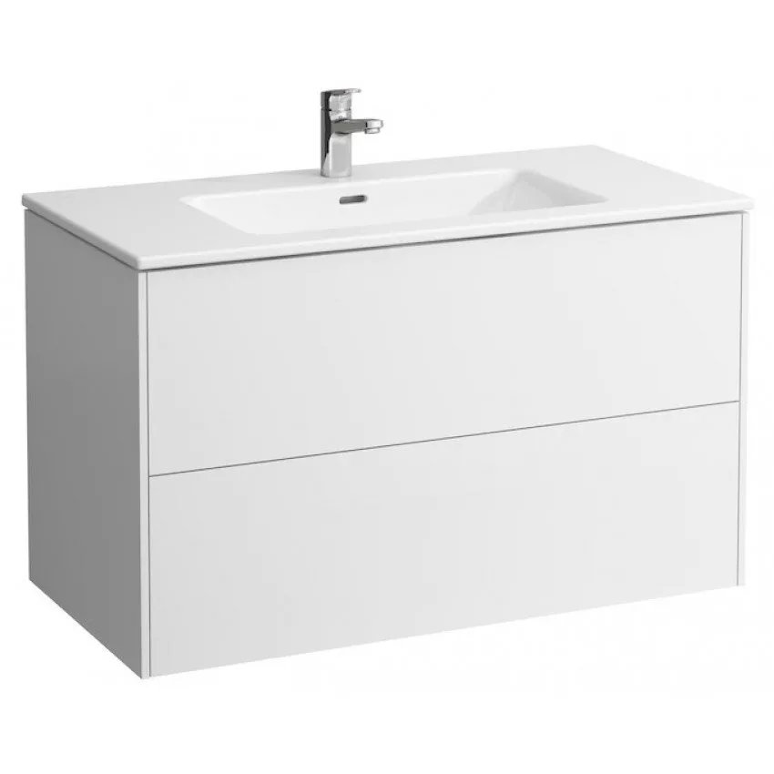 Тумба с раковиной Laufen Pro s 100 см, подвесная, 2 ящика, белый глянец
Тумба с раковиной Laufen Pro s 100 см, подвесная, 2 ящика, белый глянец